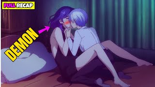 🤤 LOSER at Magical Academy Summon Most Powerful Demon Girl and Start Living With Her | Anime Recap