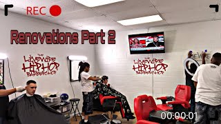 LiveWire Barbershop Renovations part 2