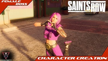 Saints Row Reboot | Character Creation | Another Female Boss (PC)