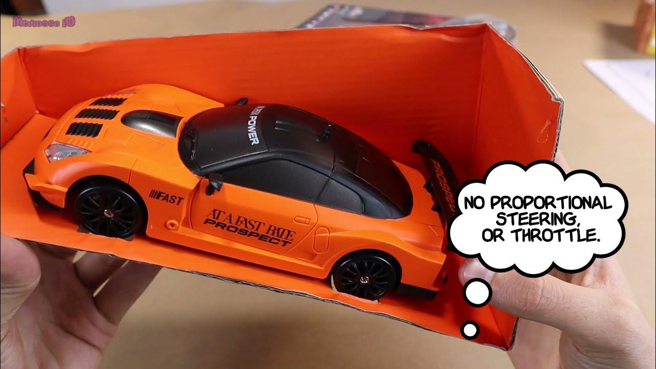 Drift Car, Auto RC Drift 1:24 2.4GHz 4WD ORANGE