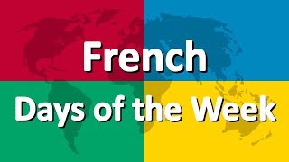 Learn French part 1 | Days of the Week