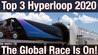 Top 3 Full Scale Hyperloop Prototype in the World 2020