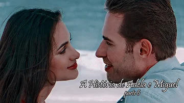 Em qual EP Miguel fica com Adela?