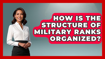 How Is the Structure of Military Ranks Organized? | Air Guard Commanders