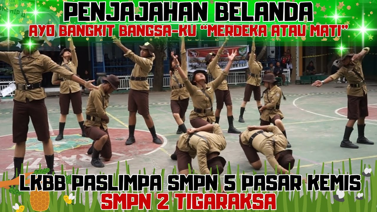 SEJARAH KELAM BANGSA INDONESIA KU !!! PASKIBRA SMPN 2 TIGARAKSA DI LKBB SMPN 5 PASAR KEMIS TANGERANG