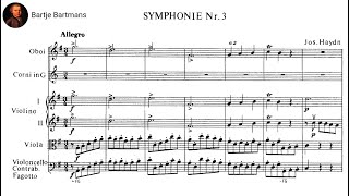 Joseph Haydn - Symphony No. 3 in G major, Hob.I:3 (1762)
