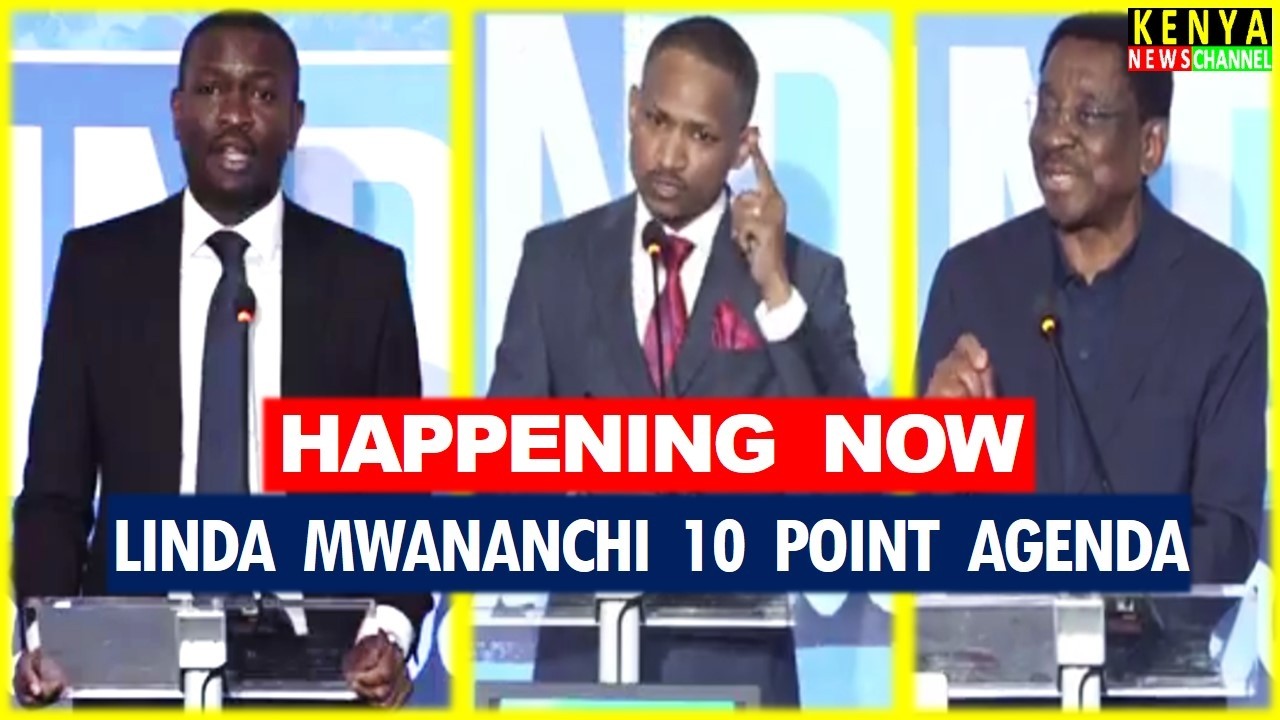 LIVE - Sifuna & Linda Mwananchi Leaders react to 10 Point Agenda presented at Ruto Oburu UDA ODM PG