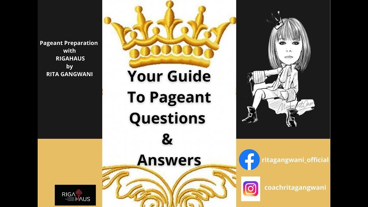 GUIDE TO PAGEANT QUESTIONS AND ANSWERS | MISS INDIA 2020 | PAGEANT ...