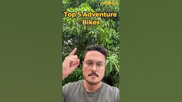 Top 5 Adventure Bikes in India | #ajjas  #automobile #travel #gpstracking #adventure