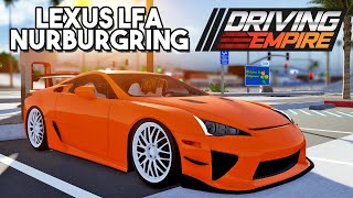 NEW Lexus LFA Nurburgring Review (Limited) | ROBLOX Driving Empire New Update