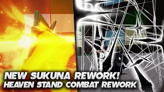 Using NEW SUKUNA REWORK in HEAVEN STAND COMBAT REWORK!