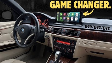 BMW E90/E92/E93 - 10.25" Touchscreen Install (Wireless Apple CarPlay)