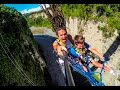 Worlds fastest zipline gravity canyon in 4k  devinsupertramp