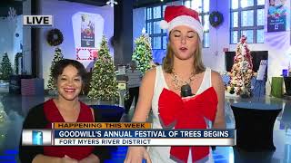 Goodwill's 11th annual Festival of Trees begins -- 7am live report