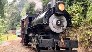 [4K] California Western - Days of Steam on the Skunk Train