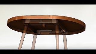 Foldable Dining Table | Saving Space | Wood Works🥂🥐 Foldable Dining Table | Saving Space | Wood Works🥂🥐