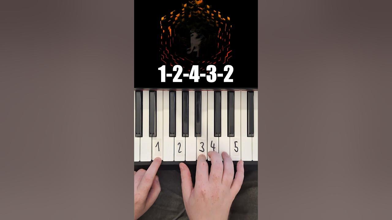 Aria Math Minecraft Piano Tutorial #shorts #minecraft #ariamath