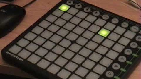 Novation Launchpad running MLR