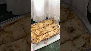 صنية جلاش باللحمة #chickenrecipes #bread #cooking #baking