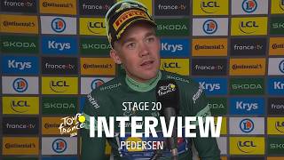 Full Tour de France 2026 - Stage 20 Pedersen Post-race interview Update