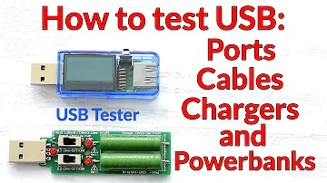 How do I test a USB port?