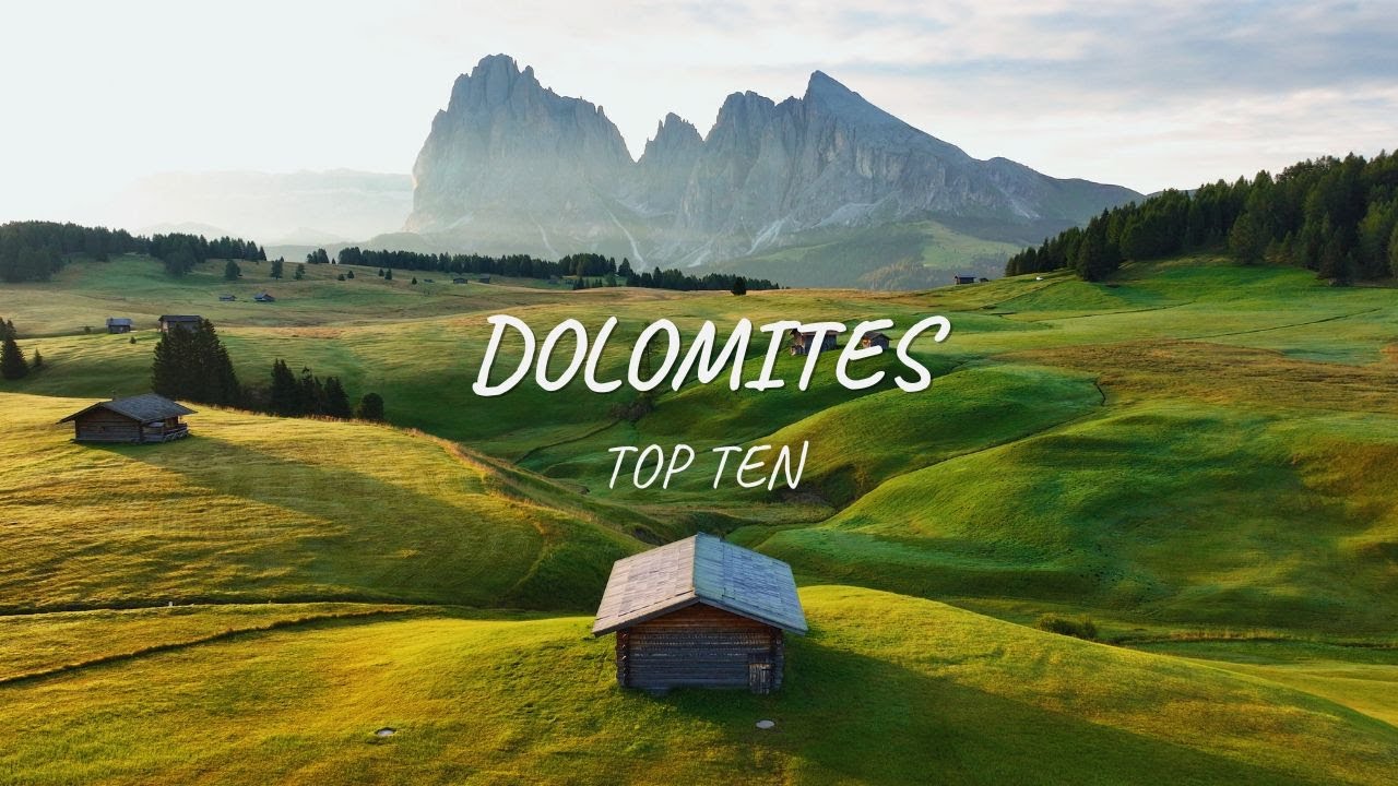 Лучшие места для посещения в Доломитах | Полный путеводитель по Доломитам 2026 | 4K | Карта распо...