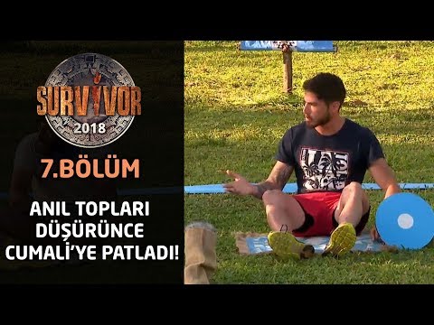 Survivor 2018 | 7. Bölüm |  Anıl topları düşürünce Cumali'ye patladı!