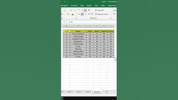 Excel Shortcut Tricks- Right Alignment😛 #excel #msexcel #eleganceacademy #ytshorts #shorts #align