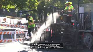 Microsurfacing with the Portland Bureau of Transportation