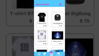 K-POP Music Festival App Prototype Video