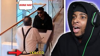 Niko Omilana Being 100% Honest At Job Interviews PRANK (REACTION)