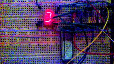 7 Segment Display + Raspberry Pi BPlus + Python