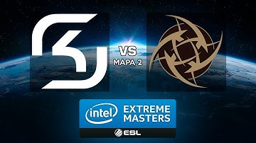 IEM Oakland 2017 - SK Gaming vs. Ninjas in Pyjamas (Mapa 2 - Cache) - Narração PT-BR