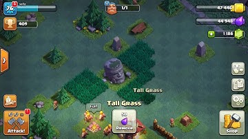 Remove Trees Without Paid Any Elixir(NEW TRICK) in Clash Of Clans