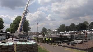Henley Festival 2018 Floating Stage Build - National Pontoon Ltd