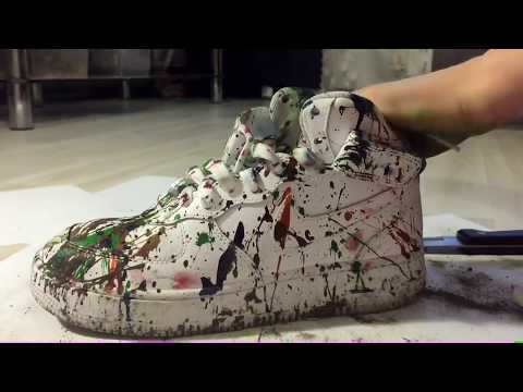 Drawing Nike AF1 And Destroy (Helga LI)