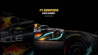Ever wonder how an F1 car stays glued to the track at 200 mph? 🏎️💨 it’s all about the SIDEPODS!