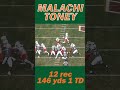 Malachi Toney Goes Off vs Virginia Tech 🔥 146 Yards!