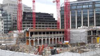 Goldman Sachs HQ. Demolition 2014