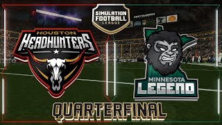 WHAT. A. GAME! HIGHLIGHTS: SFL Season 22, Quarterfinal - No. 6 Houston @ No. 3 Minnesota