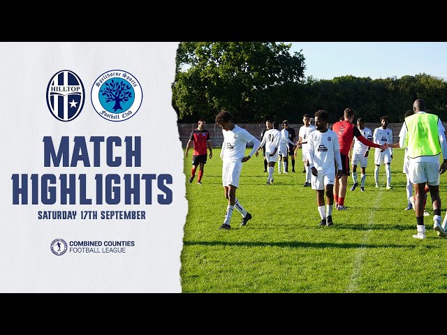 HIGHLIGHTS | HILLTOP VS SPELTHORNE SPORTS  | COMBINED COUNTY FOOTBALL LEAGUE PREMIER DIVISION