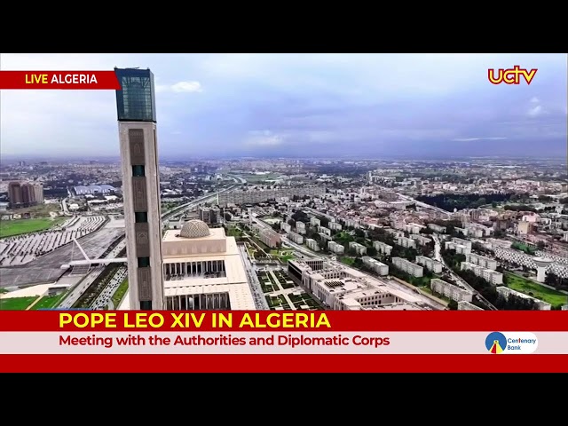Live | Pope Leo XIV in Algeria | Meeting with authourites & diplomatic corps  | 13th April 2026