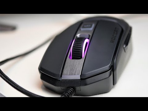 Roccat Kain 120 AIMO gaming mouse unboxing ASMR style