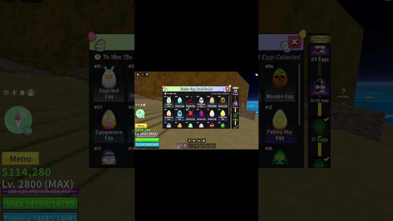 ME AJUDEM A ENCONTRAR ESSES 2 OVOS NO BLOX FRUITS! #huggywuggy #roblox #shorts #fy #games #jogos