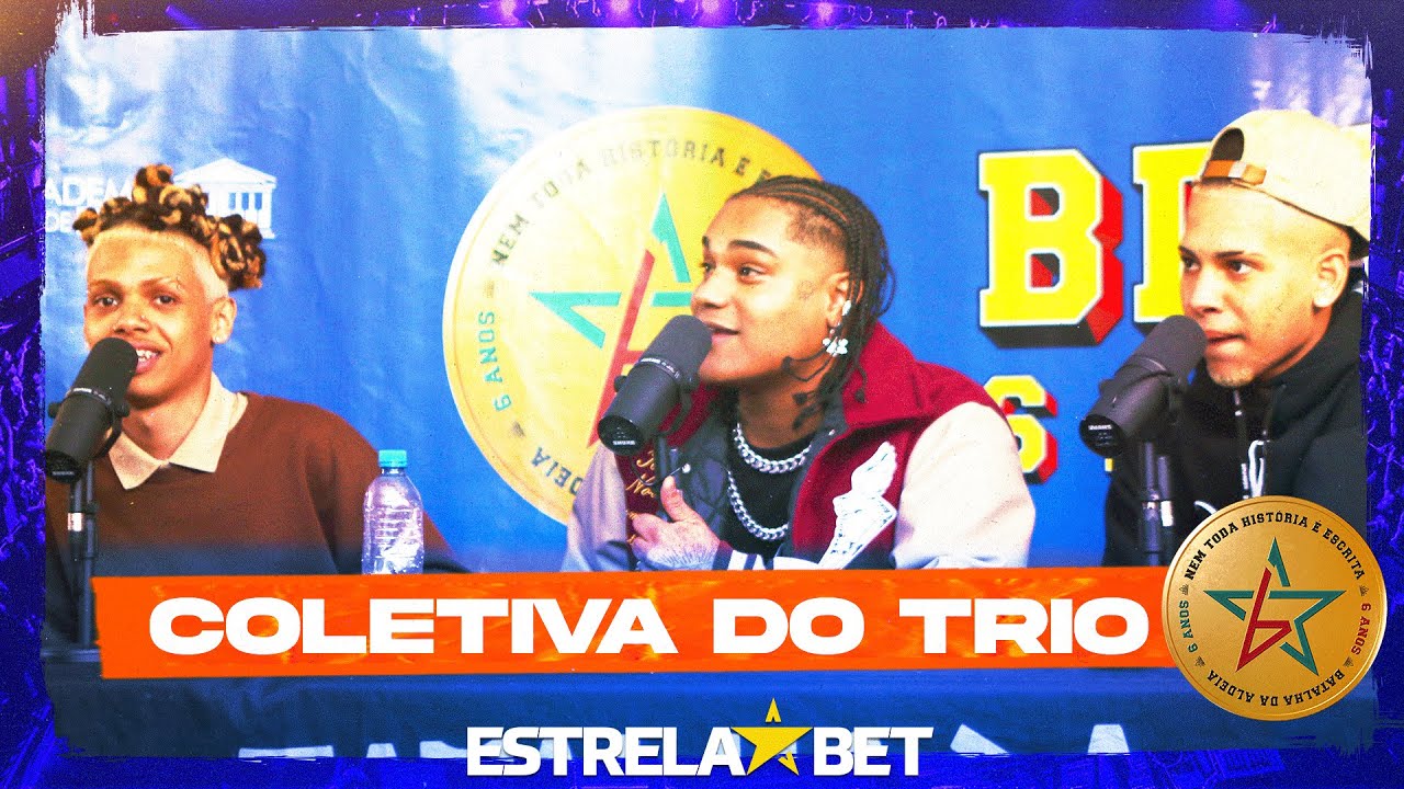 JOTAPE, DUDU E JAYA LUUCK | ENTREVISTA COLETIVA | ESPECIAL DE TRIO | BDA 6 ANOS