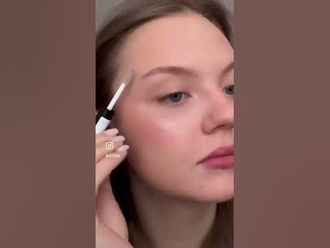 Мой повседневный макияж или утро начинается не с кофе🤍 - YouTube