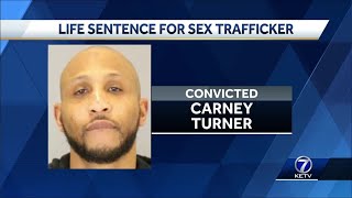 Man sentenced to life in prison for sex trafficking of a minor