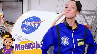 Meekah Launches a Rocket | Cartoons for Kids | Learning Show | STEM | Robots & Science