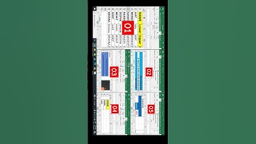 How to Open Multiple Excel File in a Screen | View Multiple Excel workbook | #excel #shorts #reels