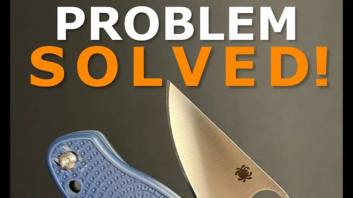 How I Solved Spyderco Para 3 LW’s Biggest Flaw
